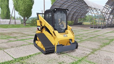 fs17 cat skid steer|Caterpillar 289D for Farming Simulator 2017 .